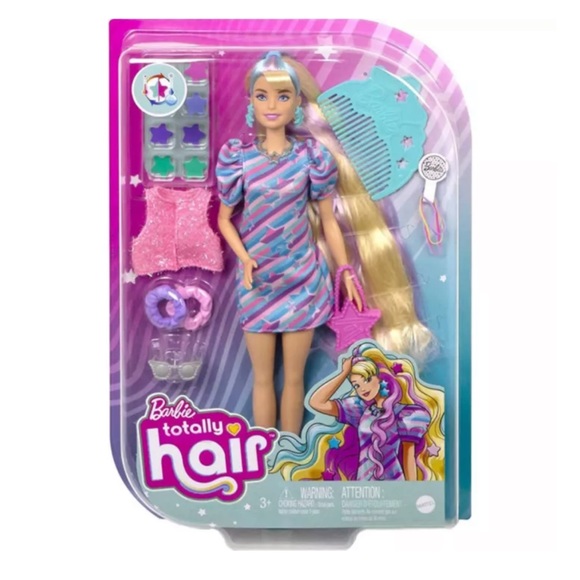 Barbie Other - Barbie Totally Hair Star Themed Doll
